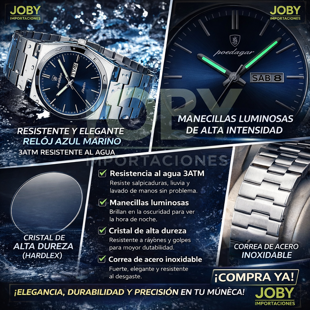Reloj Hombre Poedagar Majestad