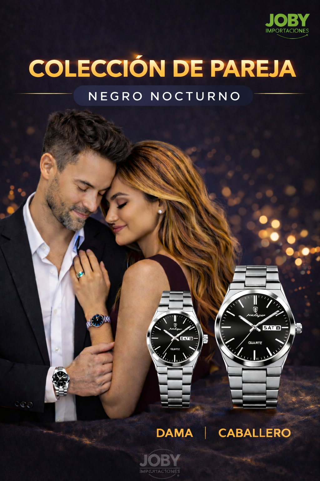 Relojes Pareja Majestad (Hombre y Mujer)
