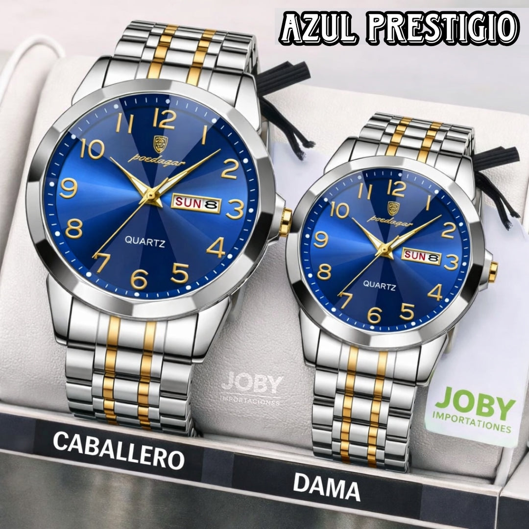 Relojes Pareja Prestigio (Hombre y Mujer)