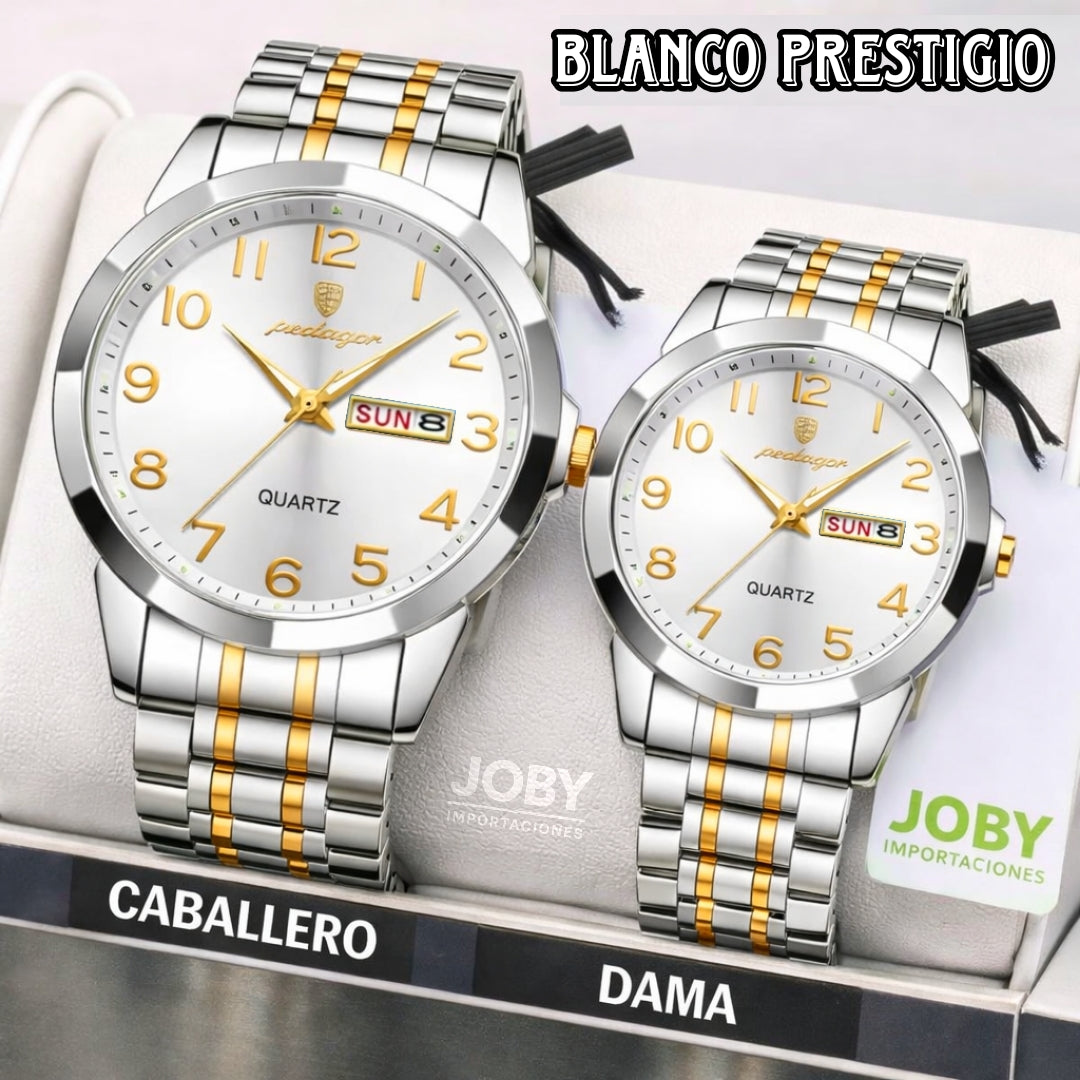 Relojes Pareja Prestigio (Hombre y Mujer)