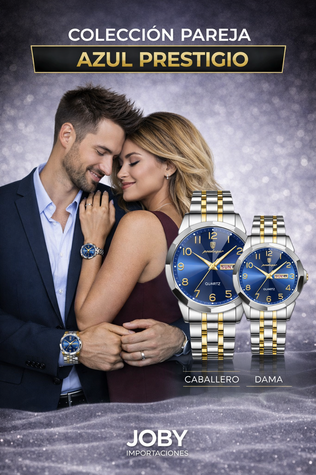 Relojes Pareja Prestigio (Hombre y Mujer)