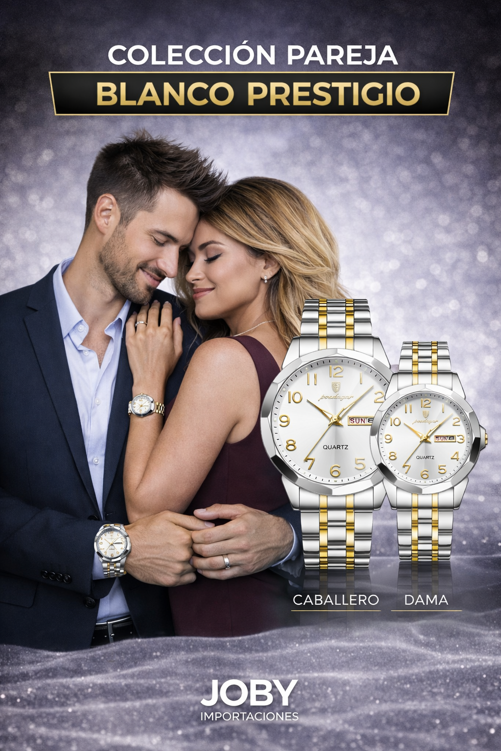 Relojes Pareja Prestigio (Hombre y Mujer)